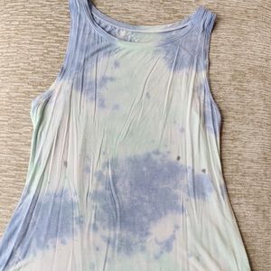 TIE DYE AMERICAN EAGLE TANK TOP